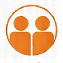 Eine Ikone, die zwei Personen darstellt, die sich unterhalten, um individuelle Betreuung und persönliche Beratung zu symbolisieren.